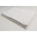 Quilted Protective Pillow case Crystalize Percale 180TC (White)